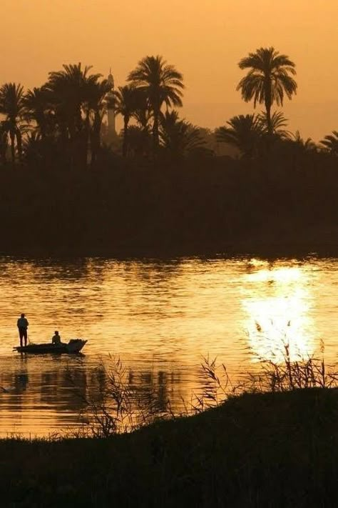 Ancient Egypt Aesthetic, Egypt Aesthetic, Luxor Egypt, Nile River, Scenery Pictures, Pretty Landscapes, The Nile, Summer Dream, Desert Rose