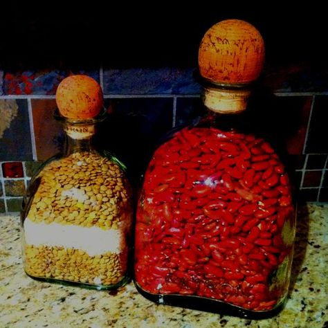 Patron Bottle Crafts, Patron Bottles, Old Liquor Bottles, Alcohol Bottle Crafts, Bottle Projects, Patron Bottle, About My Family, Liquor Bottle Crafts, Dry Beans