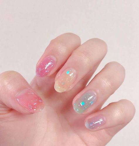 Her Nails, Soft Nails, Jelly Nails, Nail Swag, Kawaii Nails, Pretty Nail Art, Pastel Nails, Cute Nail Art, Hair Nails