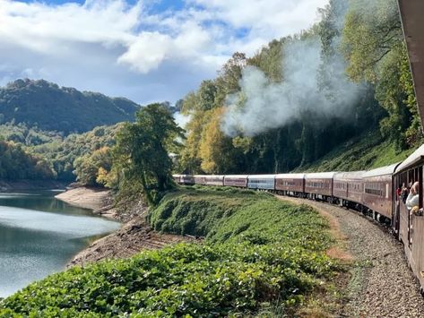 Nantahala Outdoor Center, North Carolina Attractions, Fontana Lake, Bryson City Nc, Train Adventure, Scenic Train Rides, North Carolina Travel, Scenic Railroads, Bryson City