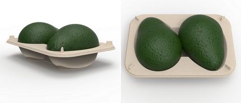 New plastic-free packaging designs for berries and avocados Fresh Produce Packaging, Fresh Food Packaging, Environmental Packaging, Vegetable Packaging, Environmentally Friendly Packaging, Supermarket Design, Guerilla Marketing, Packaging Designs, Beverage Packaging