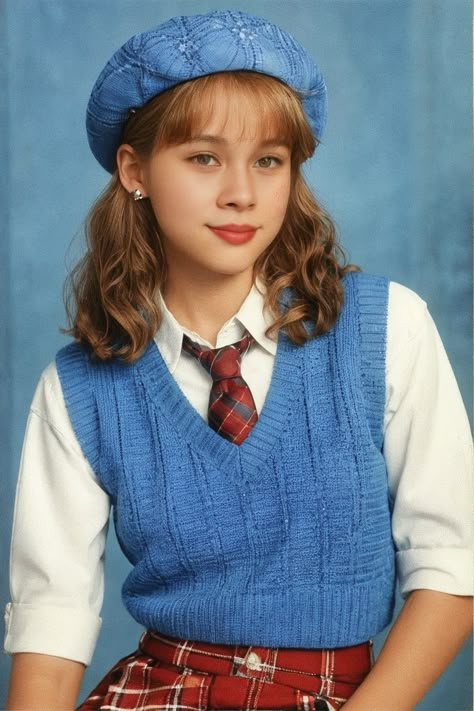 American 90s Fashion, Y2k Graduation Photoshoot, Yearbook Pose Ideas, 90s Yearbook Photoshoot, Old School Outfits 90s Women, American School Outfits, Old School Outfits 90s, 90s Outfit Ideas 1990s, Pose Yearbook