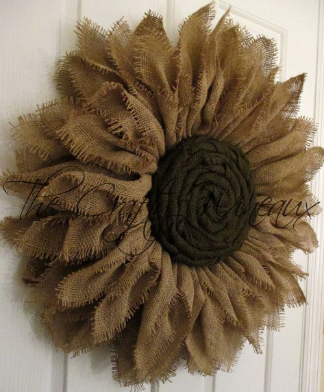 Burlap Flowers