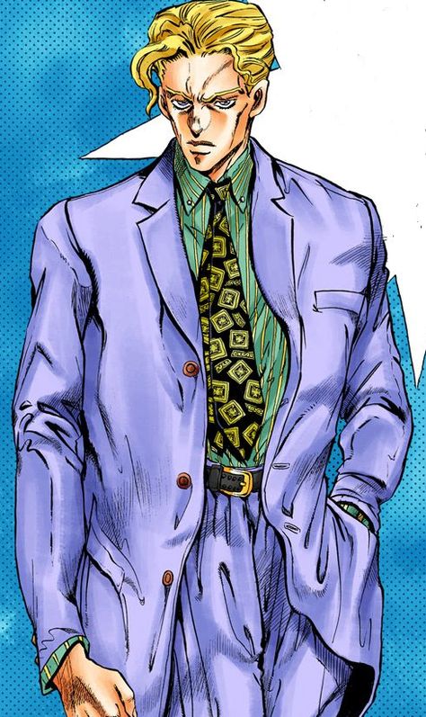 Yoshikage Kira | JoJo's Bizarre Encyclopedia | FANDOM powered by Wikia Jojo Bizarro, Kira Yoshikage, Diamond Is Unbreakable, Jojo Jojo, Yoshikage Kira, Jojo Parts, Suit Pattern, Jojo's Bizarre Adventure Anime, Arte Cyberpunk