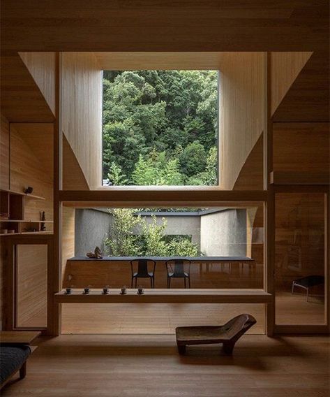 Japanese Window Design, Japan Architecture House, Kyoto House, Japan Interior, Australia House, Interior Simple, Japanese Interiors, Japan Architecture, Wood Architecture