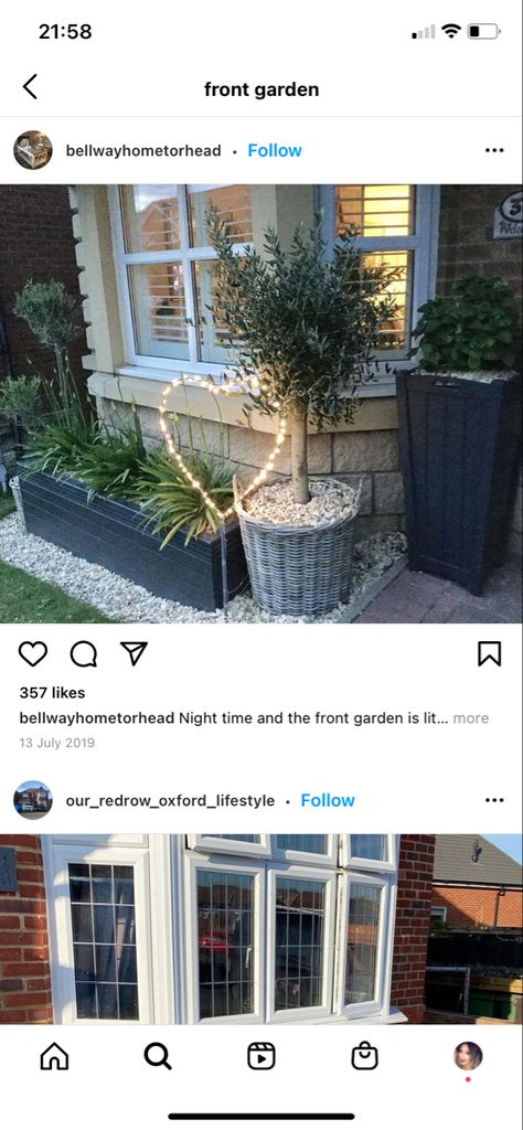 Front Garden Bay Window, Front Window Garden Ideas, Front Of House Under Window Landscaping, Under Window Plants Outdoor, Under Window Garden Ideas, Under Window Decor Outdoor, Bay Window Garden Ideas Outside, Garden Bed Under Window, Under Window Flower Bed