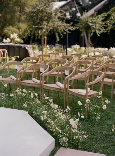 Studio Mondine, Ceremony Chairs, Aisle Flowers, Moody Wedding, Ceremony Inspiration, Garden Party Wedding, Ceremony Flowers, Wedding Aisle, Destination Wedding Planner