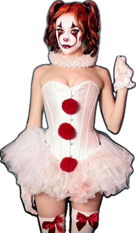 Pennywise Girl Costume, Hot Halloween Costumes Women, Pennywise Halloween Costume, Clown Fancy Dress, Beetlejuice Halloween Costume, Black Halloween Costumes, Beetlejuice Halloween, Dr Seuss Quotes, Halloween Clown