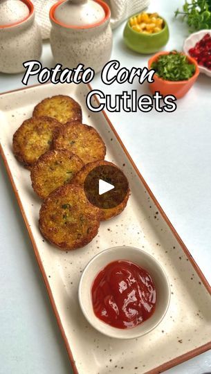 18K views · 690 reactions | Potato Corn Cutlets ✨ Save this to make it on the new years eve ✅✅ you are just a few ingredients away from these delicious looking cutlets ✨❤️ Here is what all you need: Boiled and mashed potatoes Boiled and mashed cons Chopped coriander Green chilies Salt Garam Masala Lemon juice Oil to fry ( recipe, cutlet recipe, potato cutlets, corn cutlets, potato corn cutlets, snack recipe, easy recipe, new year party snack recipe, cutlets, tikki, snack, street food) #recipe #cutlets #potato #potatocorncutlets #corncutlet #snack #snackrecipes #newyear #newyearsnack #vegcutlet #vegsnacks | Megha Mahindroo | Recipe Video Creator | Pritam, Arijit Singh, Irshad Kamil · O Maahi (From "Dunki") Boom Sauce, Veg Cutlet Recipes, New Year's Snacks, Street Food Recipe, Potato Cutlets, Recipe Potato, Veg Snacks, Cutlets Recipes, Party Snack Food