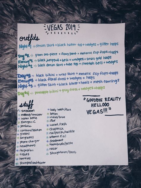 #vegas #packing #list #summer #travel #lasvegas #fashion #traveling #cute #outfits #trip #stuff #organized #handwriting Las Vegas Packing List Summer, Vegas Packing List Spring, Packing List For Vegas, Vegas Fashion Summer, Vegas Packing List Summer, Las Vegas Outfits Summer, What To Pack For Las Vegas, Las Vegas Packing List, Vegas Night Outfit