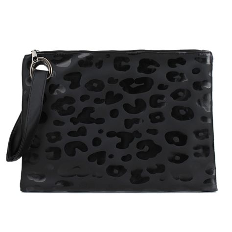 PRICES MAY VARY. Material: Premium soft PU leather, polyester lining, durable, comfortable hand touch and waterproof Dimensions: 12.5 * 8.7 inch/32 * 22 cm(L * H); Oversized, can put your daily belongings Trendy Design: Delicate Leopard Print/Sunflower/Dairy Cow pattern, mature craft & careful workmanship ensure its good quality; Designed with 1 build-in wristlet strap, you can use it as a clutch or a wristlet purse, making it the perfect choice for both dressed up and casual looks Structure & C Leopard Clutch, Purse Making, Dairy Cow, Envelope Purse, Handbag For Women, Wristlet Purse, Evening Handbag, Wristlet Clutch, Cow Pattern