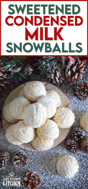 Newfoundland Cookies Christmas, Easy Bake Goods Recipes, Newfoundland Baking Recipes, Newfoundland Recipes Christmas, Condensed Milk Christmas Recipes, Condensed Milk Snowballs Recipe, Lord Byrons Christmas Cookies, Chocolate Chip Cookies With Sweetened Condensed Milk, Newfoundland Snowballs Recipe