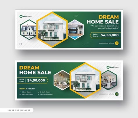 Flex Banner Design Shop, Furniture Banner Design Layout, Real Estate Banner Design Social Media, Home Banner Design, Banner Design Horizontal, Real Estate Banner Design, Fb Cover Design, Modern Banner Design, Banner Real Estate