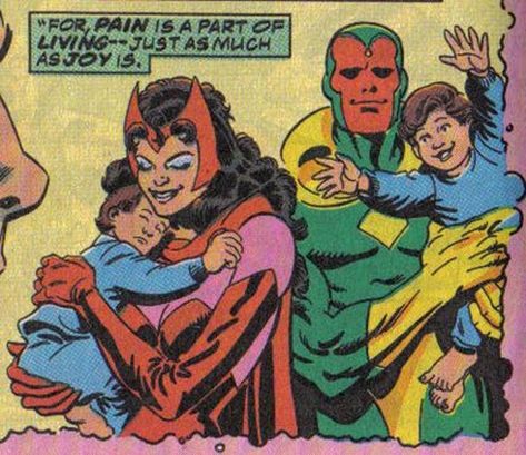 Scarlet Witch and Vision is listed (or ranked) 6 on the list Superheroes with Children Scarlet Witch, Comic Book, Scarlet, Witch, Marvel, Comics