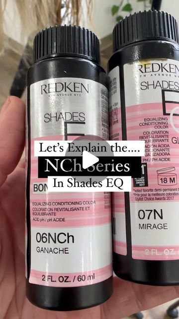 Adrienne Dara Stephenson/ Hair Education & Tutorials on Instagram: "FYI hairstylist friends: This mannequin the NCh is in the zone 1 not on zones 2/3. This breakdown is to help you understand the NCh series more clearly and when and WHY to use it. Reflect: Ash/Blue/Mahogany This tells us NCh is more COOL than it is WARM in the way in which it deposits. Blue is PRIMARY therefore if you ever used NCh and expected it to be RICH and found it to be more “flat” or cool it is because Blue comes first so the series is more cool. Remember, rich = warmth so a series that produced this would have a warm reflect as the primary. The background color is BROWN TO TAN. Any series housed in this family is more natural in the way in which it deposits. So we now know NCh is more cool than warm and more nat Redken Shades Eq 10gro, 7p Redken Shades Eq, Redken Shades Eq Level 8 Formulas, Level 7 Hair Color, Toner For Brown Hair, Redken Color Formulas, Redken Toner, Rich Brown Hair Color, Warm Brown Hair Color