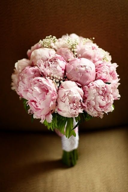 Hj Wedding Bouquets Pink Peonies, Wedding Bouquets Peonies, Pink Peony Bouquet Wedding, Peony Bushes, Bouquets Peonies, Pale Pink Peonies, Pink Peonies Bouquet, Prom Bouquet, Peony Bouquet Wedding