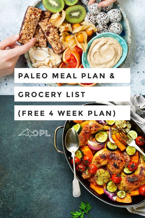 Paleo Weekly Meal Plan Easy, Paleo Family Meal Plan, Paleo Meal Plans, Paleo Grocery List For Beginners, Primal Bod Meal Plan, Paleo Weekly Meal Plan, Paleo Diet Grocery List, Paleo Grocery List, Aip Salads