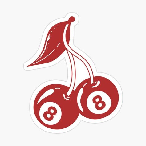 #illustrationdesign #illustrations #stickerprintable #magic8ballcherries #stickeraesthetic #cherries #cherriesmagic #cherriesball #red #cherrycute #magiccherries #sticker #stickercherry #cherriesaesthetic #stickerdesign #stickercherries #coolsticker #8ballpoolplayer #8ball #fortune #stickerRedbubble #cherriessticker #coolthingstobuy #thingstobuy #stickercherriesdesign #buysticker #redbubble #findyourthings #stickergift #party #redaesthetic

Magic 8 ball cherries. Red and white. Sticker Aesthetic Drawings To Trace, 8 Ball Cherry Tattoo, Magic 8 Ball Aesthetic, 8ball Cherry, Red 8 Ball, 8 Ball Aesthetic, 8 Ball Sticker, Billards Art, 8 Ball Graphic