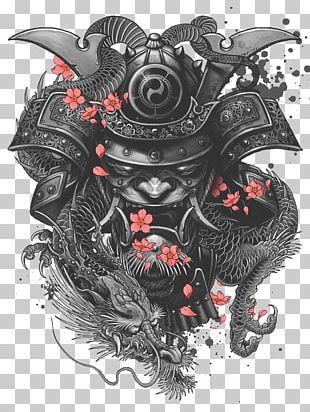 Hannya Maske Tattoo, Tattoo Daruma, Samurai Mask Tattoo, Black Sleeve Tattoo, Samurai Warrior Tattoo, Samurai Illustration, Samurai Tattoo Design, Yakuza Tattoo, Samurai Artwork