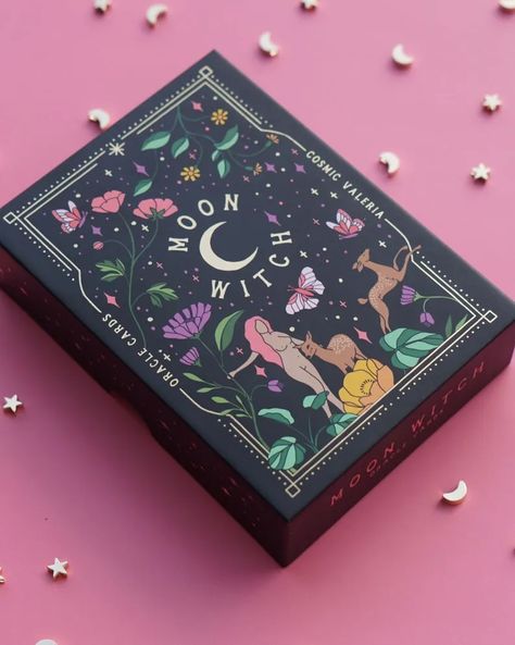 The Best Oracle Cards for Your Zodiac Sign | Teen Vogue Moon Witch Oracle, Oracle Cards Aesthetic, Halloween Prizes, Moon Deck, Astrological Elements, Scan Qr Code, Magical Book, Moon Witch, Witchcraft Spell Books