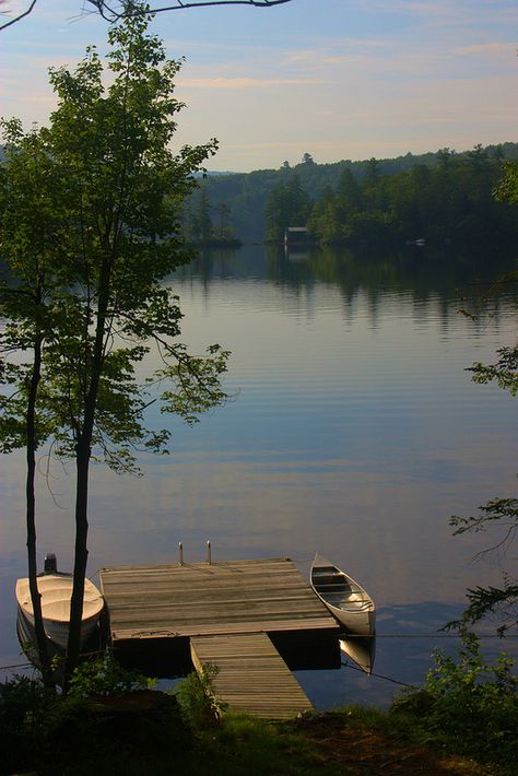 Lake Dock, Drømme Liv, Lakeside Living, Haus Am See, Lake Living, Lake Cottage, Lake Cabins, Cabin Life, Lake Life