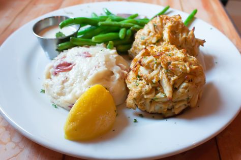 Winter dining specials abound during the off-season at the beach, with plenty of options to choose from including in Ocean City and Fenwick. Crab Bomb, Best Crab Cakes, Crab Dishes, Fenwick Island, Crab Recipes, The Crab, Crab Meat, Crab Cakes, Seafood Dishes