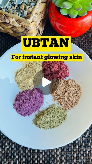 Anitha Sam on Instagram: "UBTAN for instant glowing skin! Must try this❤️ Follow @ani_beautydiy for more . . . Ingredients: ~ Multani mitti(fuller’s earth) ~ Rose petals powder ~ Neem leaves powder ~ Sandalwood powder ~ Beetroot powder  ~ Milk or rose water   Benefits:  ~ Reduces dark spots & wrinkles ~ Reduces tan ~ Adds instant glow ~ Reduces body acne  #skincare #ubtanpowder #ubtan #tanremoval #glowingskin #bodyacne #beetrootpowder #skincaretips #skincarenatural #facepack" Neem Powder Benefits, Rose Water Benefits, Milk Skincare, Neem Leaves, Beetroot Benefits, Neem Powder, Multani Mitti, Sandalwood Powder, Powder Milk