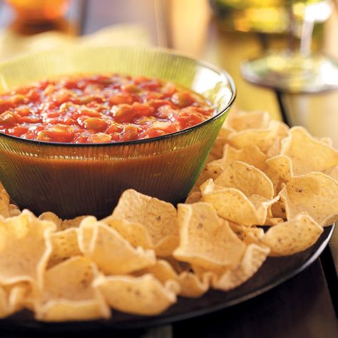 Chunky Salsa Recipe, Tomato Salsa Recipe, Fresh Fruit Recipes, Chunky Salsa, Salsa Recipe, Appetizer Dips, Mexican Dishes, Fruit Recipes, Marinara