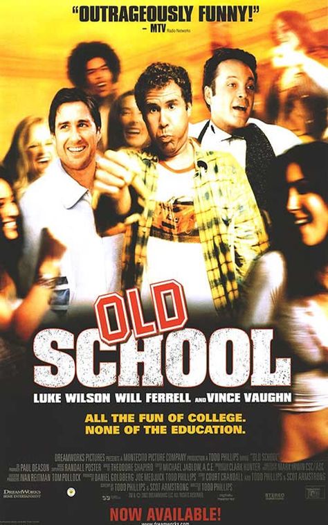 Old School Movie, Old School Movies, Luke Wilson, Movie Art Print, Leah Remini, Vince Vaughn, 11x17 Poster, Comedy Movie, Movies Worth Watching