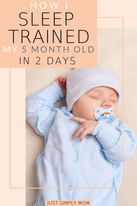 Sleep training is the ultimate sanity-saving experience for a mom. Your baby will sleep through the night with this simple method I used for my 5 month old. 4 Month Sleep Training, 7 Month Old Sleep, 5 Month Old Sleep, 4 Month Old Sleep, Sleep Training Baby Schedule, No Cry Sleep Training, Toddler Sleep Training, 5 Month Baby, Baby Wise