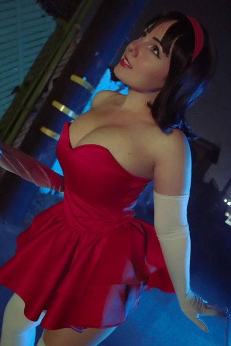 Perfect Blue Mima Cosplay, Mima Red Dress, Cosplay Costume, Mima Perfect Blue Dress, Cosplay Commission, Custom Commission Mima Cosplay, Mima Perfect Blue, Red Dress Cosplay, Red Dress Costume, Womens Costumes, Red Costume, Pretty Halloween, Perfect Blue, Anime Costumes