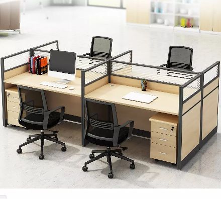 Multi Furniture, Office Cubicle Design, Office Furniture Layout, Cubicle Design, Office Desk Set, Contemporary Office Design, Office Table Design, Modern Office Interiors, Office Space Design