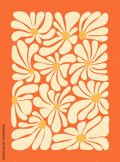 Download Hippie fun background. 1960s nostalgic groovy vector illustration. Retro flower power gift card template. Vintage 1970s floral poster. Stock Vector and explore similar vectors at Adobe Stock. Groovy Flowers Background, Groovy Printables Free, 70s Aesthetic Flower Power, 70 Flower Pattern, 70 Patterns Design, Retro 70s Graphic Design, Flower Power Pattern, Retro Art Design, 70s Style Poster