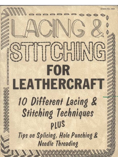 Diy Leather Working, Leather Tutorial, Leather Tooling Patterns, Diy Leather Projects, Leather Craft Projects, Leather Craft Tools, Leather Diy Crafts, Leather Workshop, Leather Company