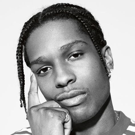 Asap Rocky Asap Rocky Hair, Asap Rocky Braids, Lord Pretty Flacko, Undercut Haircut, Rocky 3, Pretty Flacko, A$ap Rocky, Cool Braid Hairstyles, Asap Rocky