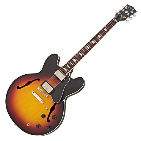 Gibson ES-335 semi hollow body sunburst Gibson Es 335, Beatles Band, Signature Guitar, Gibson Guitar, Gibson Custom Shop, Music Guitar, Gretsch, Bass Guitar, Gibson