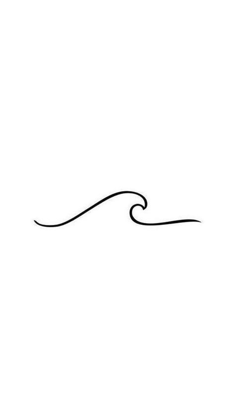 1 Line Art Easy, Wave Drawing Simple, Easy One Line Drawing, 2010 Drawings, Simple Drawings Aesthetic, Waves Line Art, Wave Line Art, Wave Drawing, Visuell Identitet