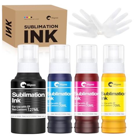 Heat Tape, Heat Press Transfers, Ink Refill, Ink Toner, Sublimation Ink, Sublimation Paper, Strong Colors, Inkjet Printer, Office Products