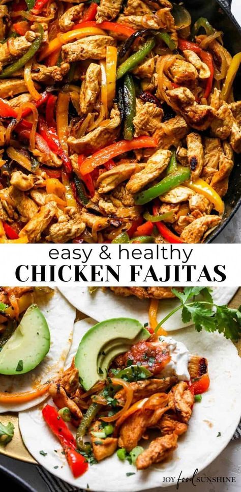 #GourmetGravyGatherings Fajita Recipe Chicken, Healthy Fajitas, Healthy Chicken Fajitas, Grilled Chicken Fajitas, Chicken Fajitas Recipe, Easy Chicken Fajitas, Low Calorie Chicken, Fajitas Recipe, Chicken Fajita Recipe