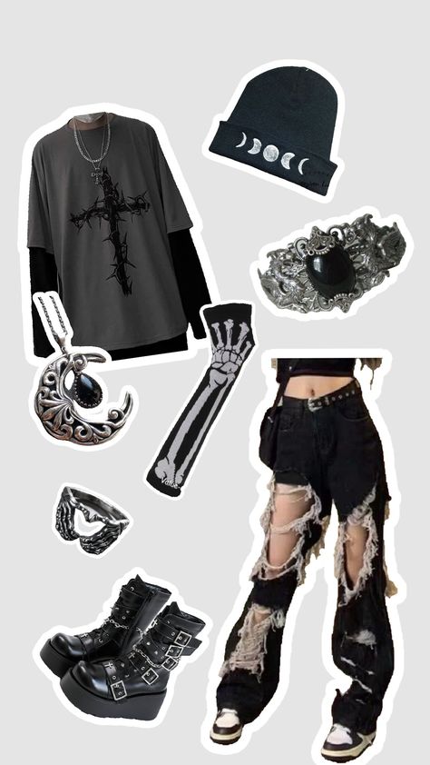 My favourite outfit #emo #outfit Emo Aesthetic Pfp, Outfit Emo, Shifting Outfits, Outfit Ideas Emo, Emo Outfit, Emo Aesthetic, Online Closet, Aesthetic Pfp, Emo Outfits