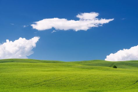 I Photographed Tuscany And It Looks Like The Classic Windows XP Wallpaper 16x9 Wallpaper Aesthetic, 16x9 Wallpaper, 16 9 Backgrounds, Front Yard Lighting, Kind Wallpaper, Windows Xp Wallpaper, Windows Background, Window Wallpaper, Beautiful Nature Images