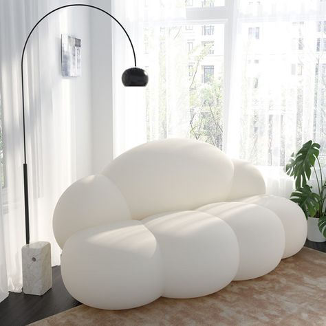 Cloud Shaped Couch, Floor Lounge, Shape Sofa, Cloud Shape, Sofa Modern, Sofa Set Designs, Furniture Luxury, Cute Bedroom Decor, Creative Personality