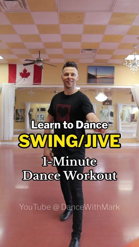 Swing Dance Moves, Jive Dance, Dance Workout Routine, Steps Dance, Dance Instruction, Bachata Dance, Dance Basics, Swing Dancing, Dance Training