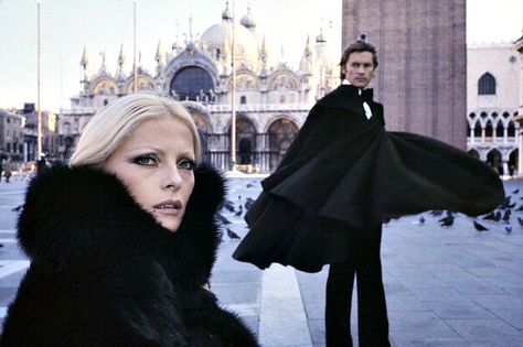 Helmut Berger, Christa Päffgen, Virna Lisi, David Downton, Artist Film, Old Hollywood, Jon Snow, Nun Dress, Venice