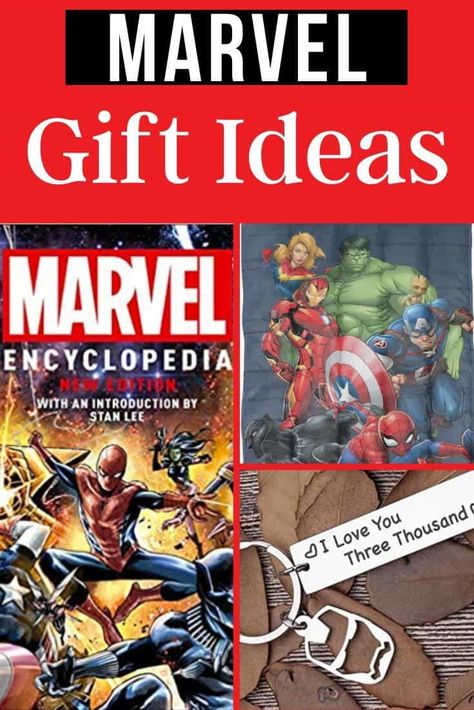 Gifts for Marvel Fans - these some of the best gifts for the biggest Marvel fans! From Iron Man to Captain America, we have the best presents for all wannabe super heroes! Gifts For Marvel Fans, Marvel Gift Ideas, Captain America Gifts, Best Presents For Men, Iron Man Gift, Marvel Encyclopedia, Teen Presents, Best Presents, Marvel Gifts