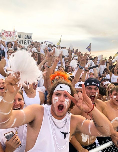 White Out Football Game Theme, White Out Theme, White Out Football Game, Student Section, Spirit Week Outfits, Week Outfits, Football Theme, Game Outfit, Football Game Outfit