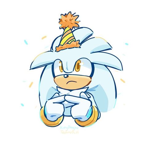 Silver The Hedgehog Icon, Silver The Hedgehog Fanart, Silver Sonic, Sonic Party, Classic Sonic, Baby Hedgehog, Silver The Hedgehog, Sonic Funny, Sonic Fan Characters