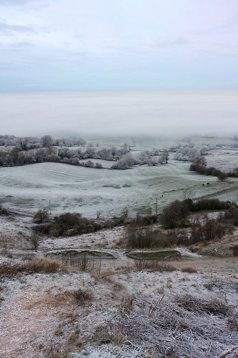 /// Winter Pastel Aesthetic, Frost Landscape, Frosty Landscape, Snowy Hills, Muted Pastels, Snowy Landscape, Palette Ideas, Wuthering Heights, I Love Winter