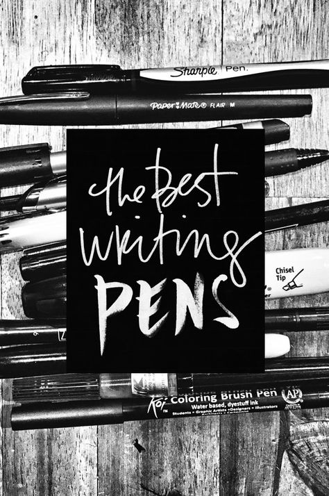 The Best Writing Pens- Tracy from Shutterbean.com shares what's in her pen case! Best Writing Pen, Best Writing, Pretty Planners, Envelope Template, Writing Pens, Calligraphy Letters, A Pen, Artist Gallery, Brush Lettering