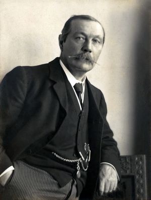 Sir Arthur Ignatius Conan Doyle KStJ, DL  was a Scottish writer and physician, most noted for creating the fictional detective Sherlock Holmes and writing stories about him which are generally considered milestones in the field of crime fiction. #SirArthurConanDoyle Mary Celeste, A Study In Scarlet, Sherlock Holmes Stories, Harry Houdini, Dr Watson, Detective Fiction, Sir Arthur Conan Doyle, Arthur Conan, Double Life